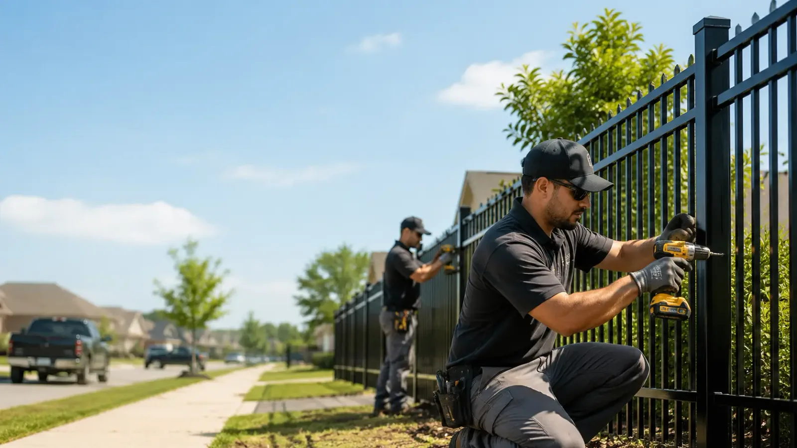 Metal Fence Installation in Wana, WV